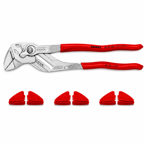 Zestaw szczypce-klucz 86 03 300 + nakładki ochronne 86 09 300 V01 KNIPEX 145288