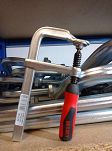 Ścisk śrubowy ślusarski stalowy 120x60mm GZ BESSEY GZ12-2K - 3
