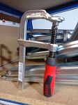 Ścisk śrubowy ślusarski stalowy 120x60mm GZ BESSEY GZ12-2K - 7