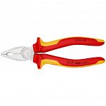 Kombinerki Bezpieczne Izolowane Szczypce Uniwersalne KNIPEX 03 06 180 - 8