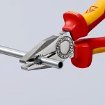 Kombinerki Bezpieczne Izolowane Szczypce Uniwersalne KNIPEX 03 06 180 - 6