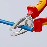Kombinerki Bezpieczne Izolowane Szczypce Uniwersalne KNIPEX 03 06 180 - 3