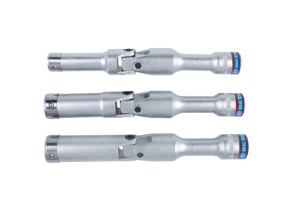 Nasadka z przegubem 3/8" 14mm x 120mm, do świec żarowych, chrom KING TONY 378514M