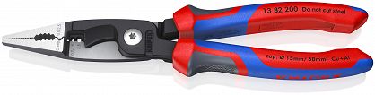 Szczypce do elektroinstalacji 6W1 KNIPEX 13 82 200