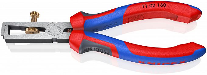 Szczypce do Ściągania Izolacji Regulowane Trwałe KNIPEX 11 02 160