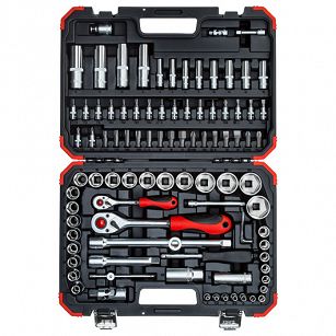 Zestaw kluczy nasadowych 1/4"+1/2" 94 cz. GEDORE RED R46003094 3300057