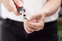 Wkrętak z uchwytem na bity SoftFinish z funkcją grzechotki WIHA  47169 - 3