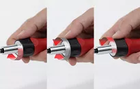 Wkrętak z uchwytem na bity SoftFinish z funkcją grzechotki WIHA  47169 - 6