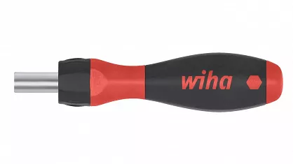 Wkrętak z uchwytem na bity SoftFinish z funkcją grzechotki WIHA  47169