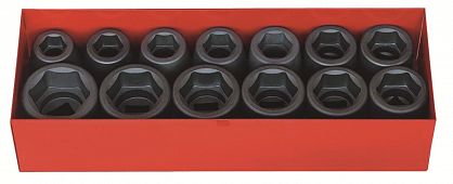 Zestaw nasadek udarowych 6-kątnych w walizce 11szt. 3/4"-1.1/2" KOKEN