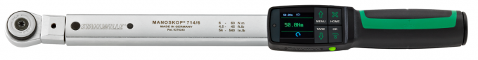 Klucz dynamometryczny 6-60 Nm 714R/6 z grzechotką 3/8