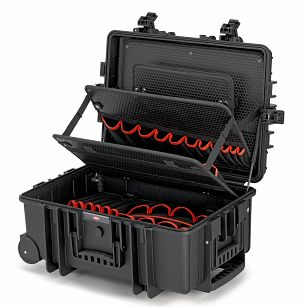 Walizka narzędziowa do samolotu "Robust45" pusta KNIPEX 00 21 37 LE