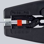 Szczypce do Ściągania Izolacji stalowe szczęki KNIPEX 12 42 195 - 3