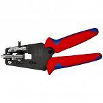 Szczypce precyzyjne do ściągania izolacji z nożami kształtowymi KNIPEX 12 12 02 - 2