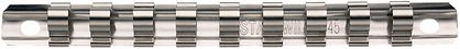 Listwa do zawieszania nasadek 3/8" z 10 zaczepami L=300mm 45 CL-2 STAHLWILLE 80450002