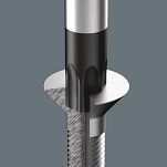 Wkrętak śrubokręt warsztatowy TORX BO z otworem 15 WERA 05138269001 - 9