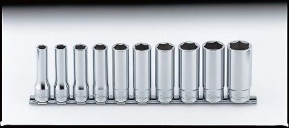 Zestaw nasadek 3/8"-15/16" dwunastokątnych długich KOKEN