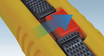 Nóż z automatyczną blokadą, ostrza 18mm, Safety Knife TAJIMA - 2