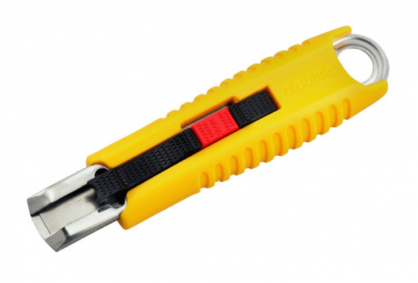 Nóż z automatyczną blokadą, ostrza 18mm, Safety Knife TAJIMA