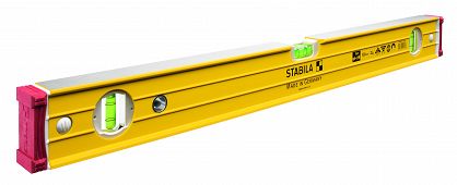 Poziomica aluminiowa wzmocniona magnetyczna 2 powierzchnie pomiarowe 180 cm Stabila 96-2 M 15857
