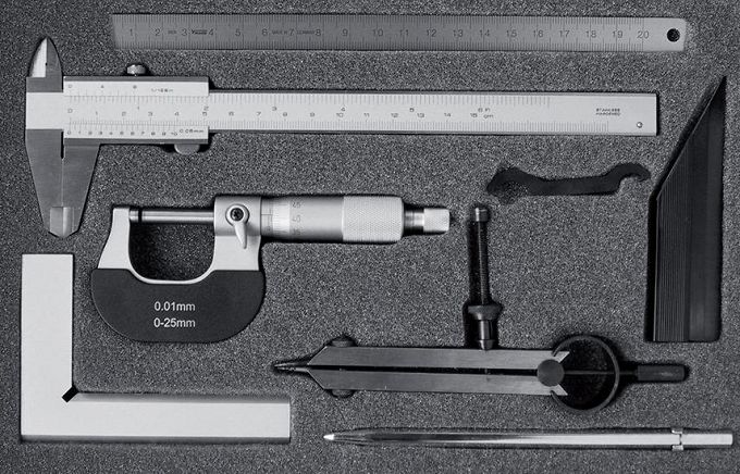 Zestaw pomiarówy, 7-cz. FORTIS 4317784717281