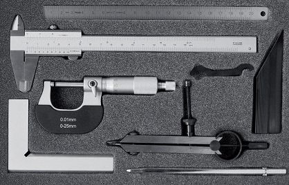 Zestaw pomiarówy, 7-cz. FORTIS 4317784717281