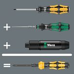 Wkrętaki śrubokręty udarowe Kraftform Kompakt 900 Set 1 WERA 05018110001 - 3