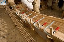 Ścisk śrubowy ślusarski stalowy 400x120 GZ BESSEY GZ40 - 9