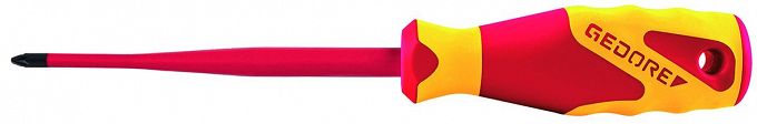 Wkrętak śrubokręt izolowany krzyżowy SLIM DRIVE VDE PZ1 GEDORE 2824469 VDE 2162 PZ 1