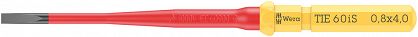 Wymienny trzpień izolowany VDE płaski  60 iS 0,8 x 4,0 WERA 05006507001