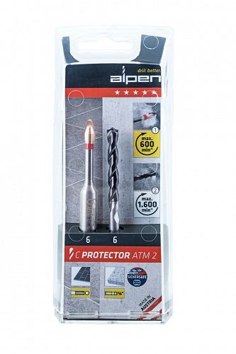 Zestaw (2) C PROTECTOR-Beton, Ø 8, C PROTECTOR ALPEN 0000303082100