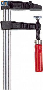 Ścisk śrubowy stolarski żeliwny wzmocniony 1250/120mm TGK BESSEY TGK125