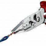 Szczypce WireStripper Wielofunkcyjne 5W1 KNIPEX 13 76 200 ME - 7