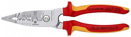 Szczypce WireStripper Wielofunkcyjne 5W1 KNIPEX 13 76 200 ME