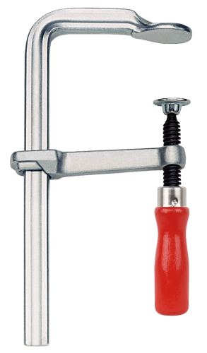 Ścisk śrubowy stalowy 100x50mm VIRIDIS z drewnianym uchwytem KUKKO 469-0100-050