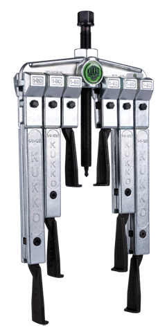 Ściągacz 2-ramienny z bardzo smukłymi ramionami w zestawie KUKKO 20-10-SP-T 