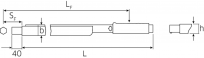 Klucz dynamometryczny 20Nm 730/80 MANOSKOP® z uchwytem do narzędzi wtykowych nr 730 Quick  50180080  STAHLWILLE - 2