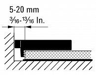 Przyrządy dystansujący do montażu parkietu i paneli podłogowych (4 szt./opakowanie) BESSEY AV2 - 4