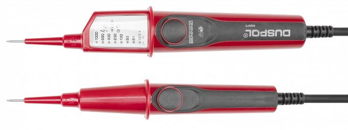 Tester napięcia 6-1000 V 2-biegunowa z wyświetlaczem LED GEDORE 3032744 VDE 4616