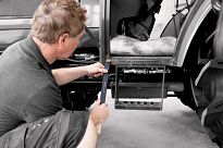 Skrobak płaski z ostrzem z węglika spiekanego 330x25x5mm RENNSTEIG 465 025 0 - 5