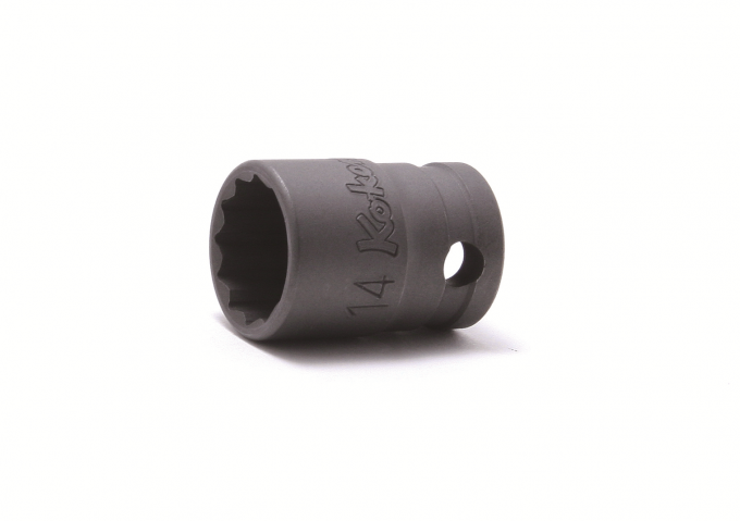 Nasadka dwunastokątna, krótka 14x26mm KOKEN