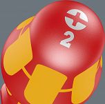 Wkrętak śrubokręt izolowany płasko-krzyżowe Phillips (PH/S 2) zredukowany WERA 162iS PH/S WERA 05006456001 - 9