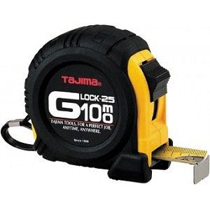 Miara zwijana stalowa z blokadą G-LOCK 10m x 25mm TAJIMA G5PA0MY