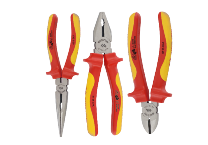 Zestaw szczypiec izolowanych 3 szt. KING TONY 40603GP