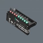 Zestaw bitów 9 sztuk + uchwyt Impaktor Bit - Check  WERA 05057682001 - 2