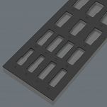 Wkładka piankowa 9828, przeznaczona do przechowywania zestawu kluczy nasadowych Zyklop B 3/8