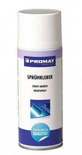 Klej natryskowy transparentny 400 ml w sprayu PROMAT 6206028400