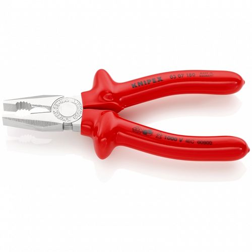 Kombinerki Izolowane Szczczypce Uniwersalne KNIPEX 03 07 180