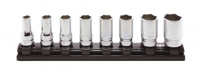 Zestaw nasadek półgłębokich metrycznych 6-kątnych 3/8" 8szt. KOKEN