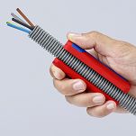Ściągacz izolacji i do rur karbowanych 13-32mm TwistCut KNIPEX 90 22 02 SB - 3